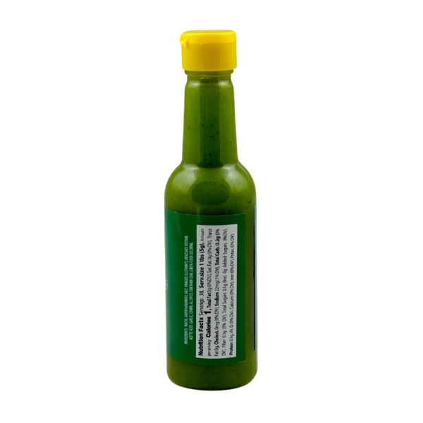 Salsa Habanero Verde 190ml Botella PET - Imagen 2