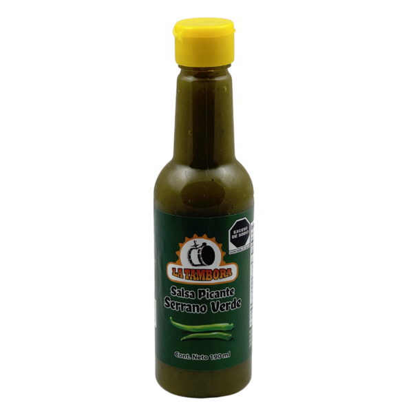 Salsa Serrano 190ml Botella PET